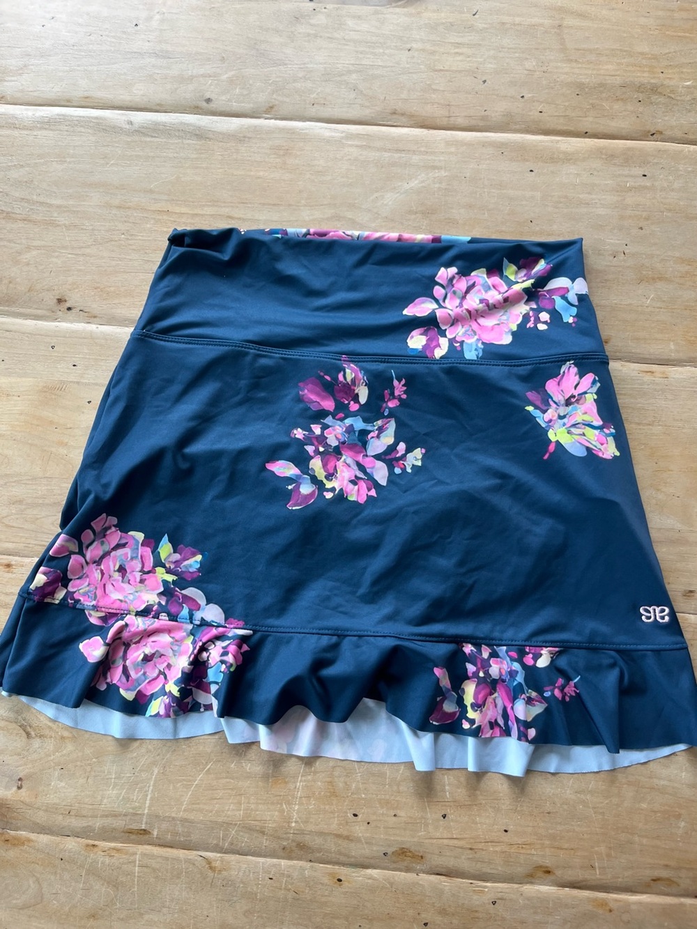 Honeydew Navy Floral Tankini Set with Skirt (built in bottoms) - Picture 5 of 5